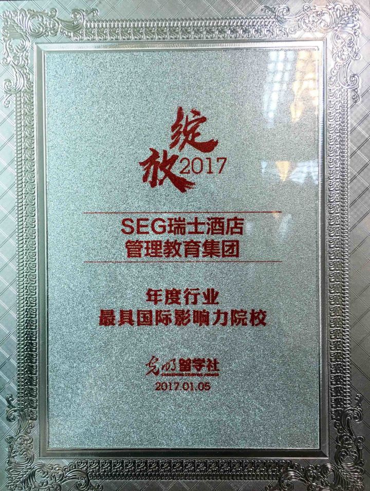 “绽放∙2017”——SEG荣获年度行业最具国际影响力院校奖项(图3)