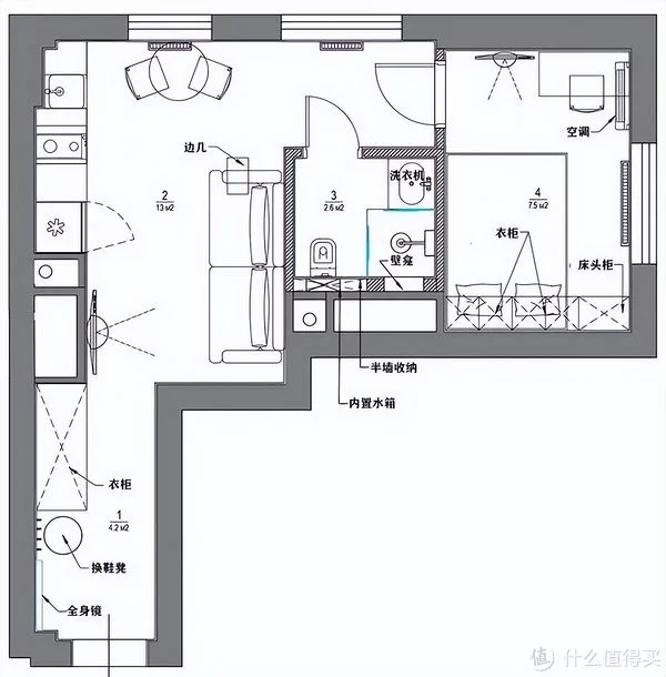 沪漂8年的小姐姐，终于在30岁之前在上海买房，27㎡的幸福小蜗居(图2)