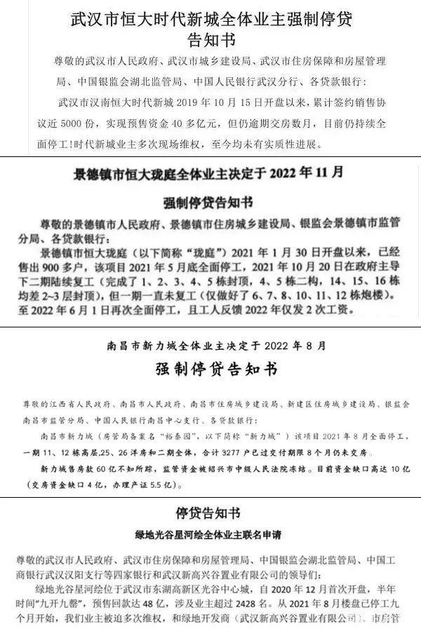 全国停贷潮！10省52个烂尾楼业主向银行“宣战”：不开工就不还贷(图3)